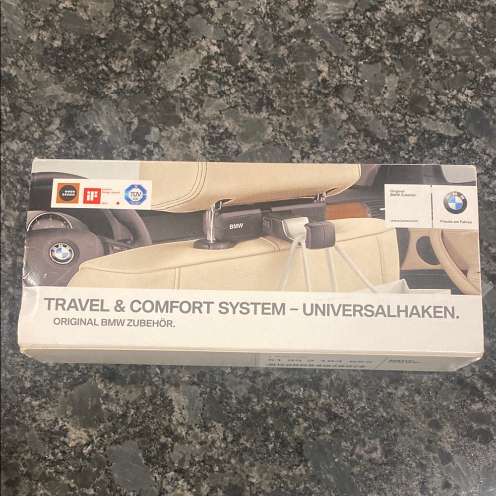 NWT BMW Travel & Comfort System Universal Hook BMW Original Accessory. NWT - Picture 3 of 16